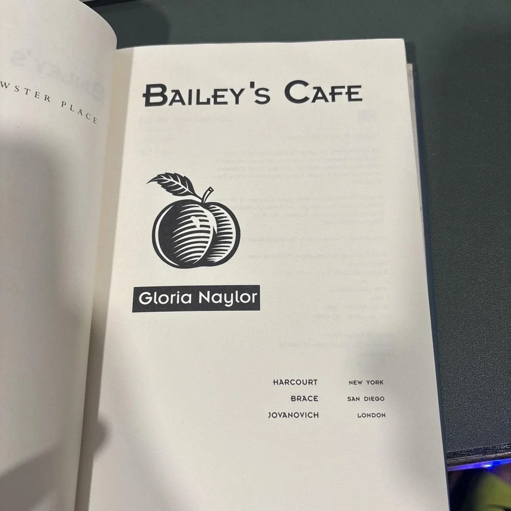 Gloria Naylor, Bailey's Cafe, 1st Edition, Hardcover in dustjacket